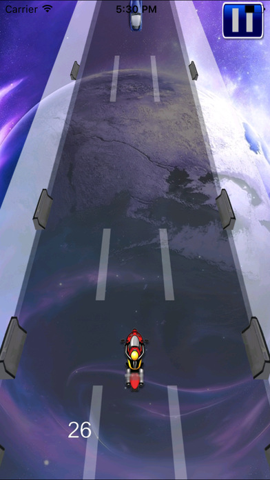 A Lunar Moto Racing: Space Edition screenshot 4