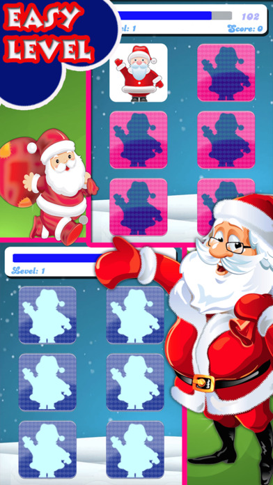 Christmas Matching Pairs - Santa Slaus and Xmas screenshot 4