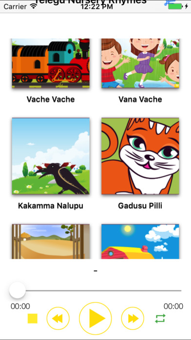 Telugu Nursery Rhymes for Kids screenshot 2