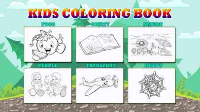 Kids Coloring Books Game screenshot 4