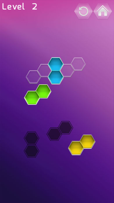Hexagon Fill Puzzle-Put Together screenshot 2