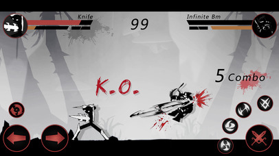 Stickman Fight-shadow screenshot 4