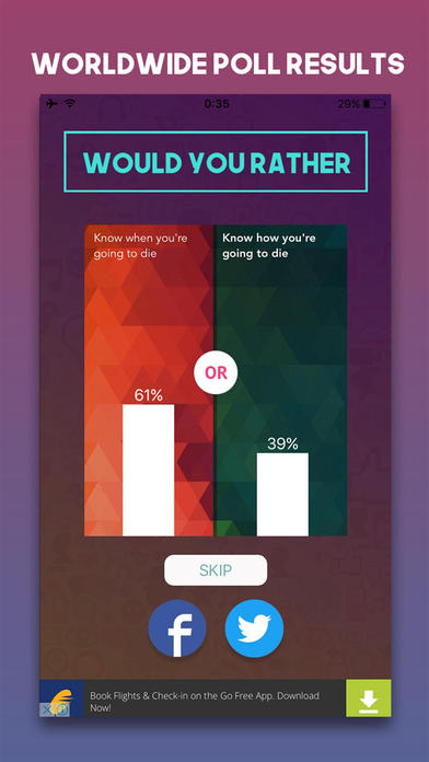 What Would You Rather Do? - Adults Party Game screenshot 2