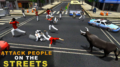Bull Simulator 2016 – A City Rampage Game screenshot 3