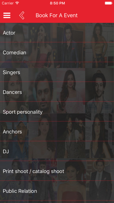 Celebrity Events screenshot 3
