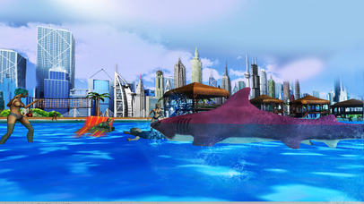 Hungry Attack Shark Simulation 3D Evolution screenshot 3
