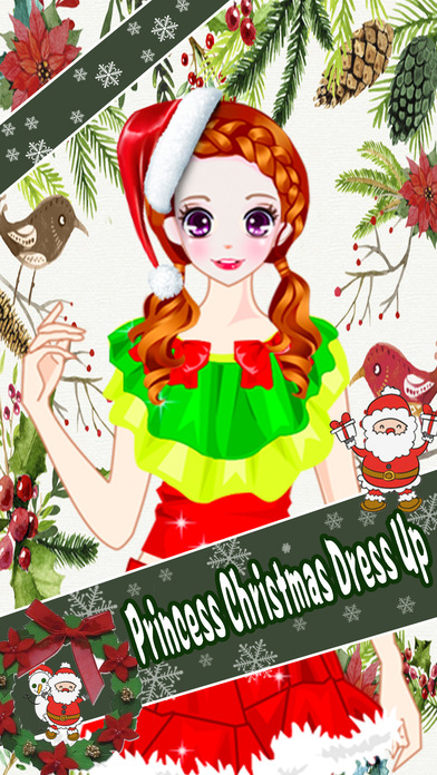 Princess Christmas Dress Up－Make up Game for kids screenshot 4