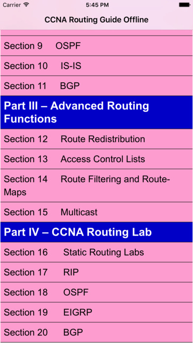 CCNA Routing Guide Offline screenshot 2
