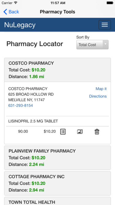 NuLegacy Discount Prescription Drug Plan screenshot 3