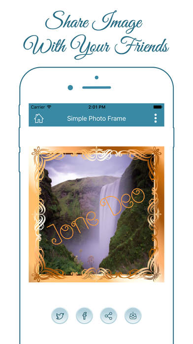 Simple Photo Frames Editor for Beautiful Pictures screenshot 4