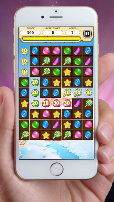 Jelly Crush Mania - A  Funn match 3 pop mania screenshot 3