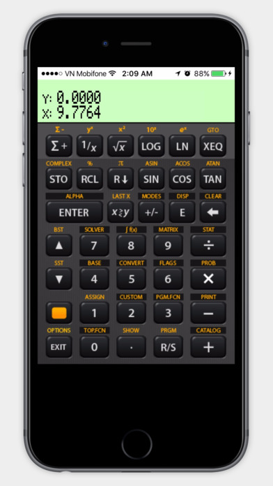 HP-17B Calculator screenshot 2
