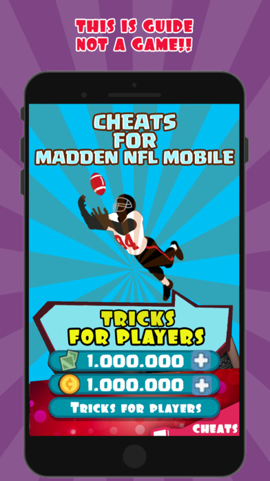 Cheats Guide For Madden NFL MOBILE Free cash coins screenshot 2