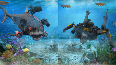 Hungry Shark Robot Transform screenshot 3
