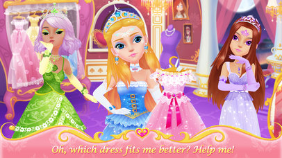 Princess Dancing Party -Girl Makeup, Dressup Games screenshot 3