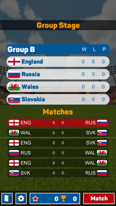 Penalty Soccer 21E 2016: England screenshot 2
