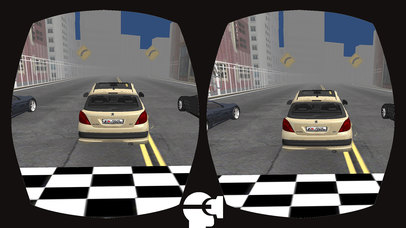VR Crazy Car Stunt Rider : Extreme Fast Driving 3D screenshot 4