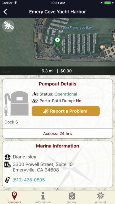 Pumpout Nav screenshot 3