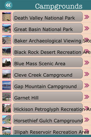 Nevada State Campgrounds & Hiking Trails screenshot 2