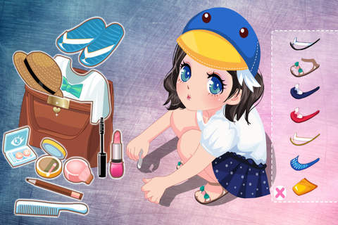 Chalk Girl - Beauty Dressup Style screenshot 2