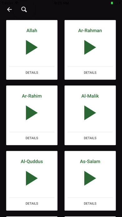 NinetyNine - Beautiful Names of Allah screenshot 2