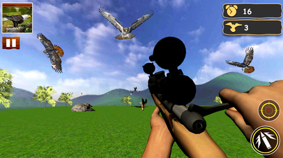 Hillside Bird Sniper Hunt Pro screenshot 2