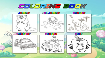 Kids Coloring Book 02 - Coloring page for Kids screenshot 3