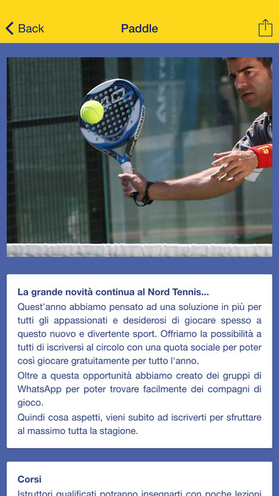 Nord Tennis Sport Club screenshot 4