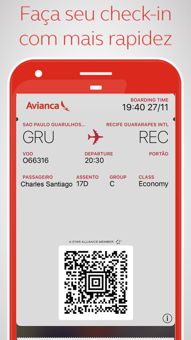 Avianca Brasil screenshot 3