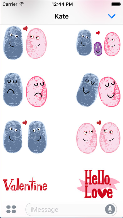 Valentine Smiles Sticker Pack screenshot 3