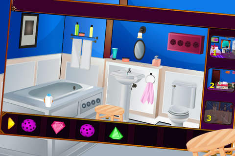 Pink Tiled House Escape screenshot 3