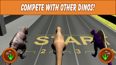 Jurassic T-Rex Dino Racing Championship 3D screenshot 2