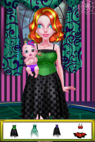 Vampire Mommy's Sugary Baby-Beauty Salon Center screenshot 2