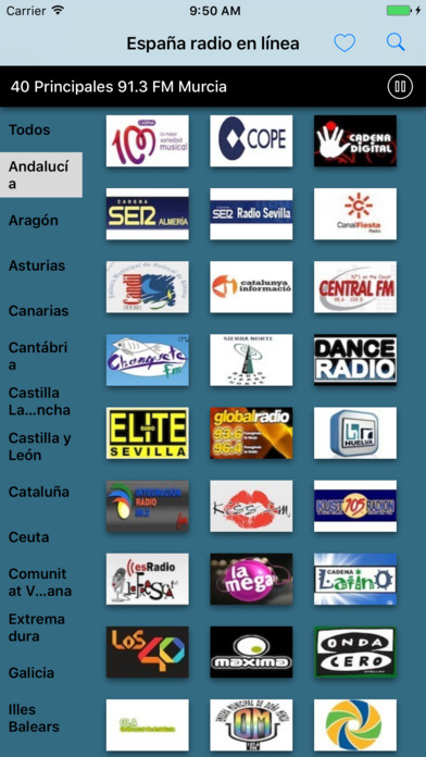 España radio en línea screenshot 3