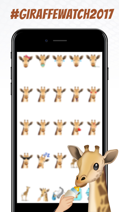 GiraffeMoji by Moji Stickers screenshot 2