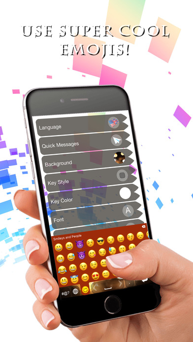 Custom Keyboard Themes – Cool Font, Skin & Emoji.s screenshot 4