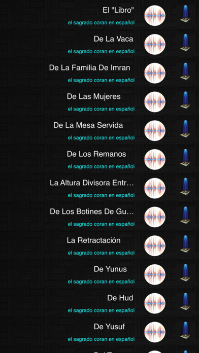 Quran karim en español screenshot 2