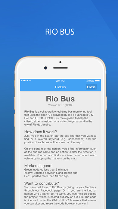 Rio Bus Finding App screenshot 3