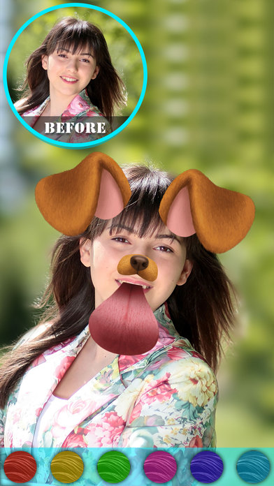 Doggy Face - Photo Filters & Stickers for Snapchat screenshot 2