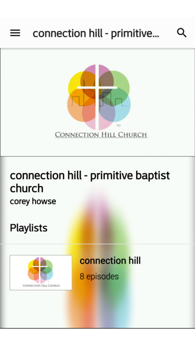 connection hill - primitive baptist church screenshot 2