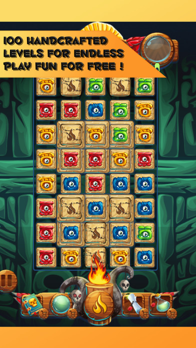 Shaman Jungle Puzzle screenshot 2
