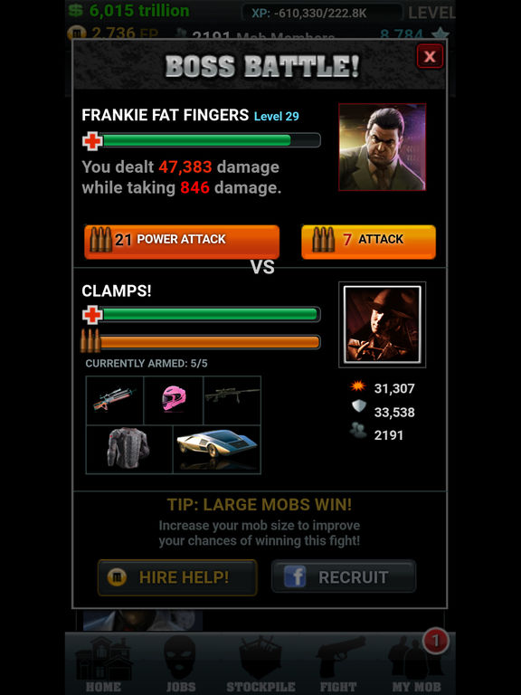 Screenshots of Mob Wars for iPad