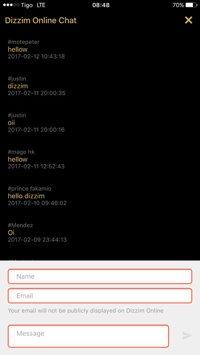 Dizzim Online screenshot 3