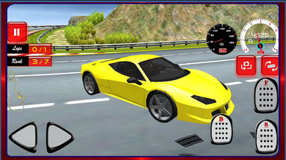 Turbo Car Racing Game - Pro screenshot 4