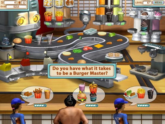 online burger shop games