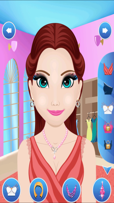 Glamorous Girl Makeover - diva make up parlor screenshot 2