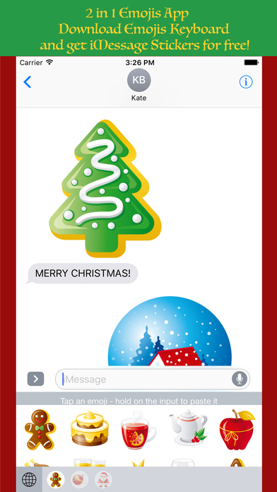 Christmas Stickers & Emojis screenshot 2