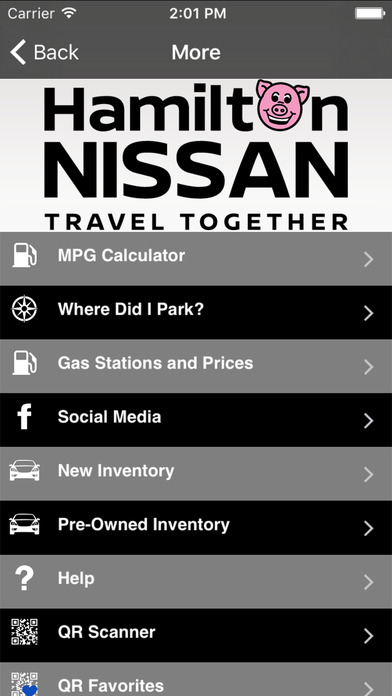 Hamilton Nissan screenshot 4