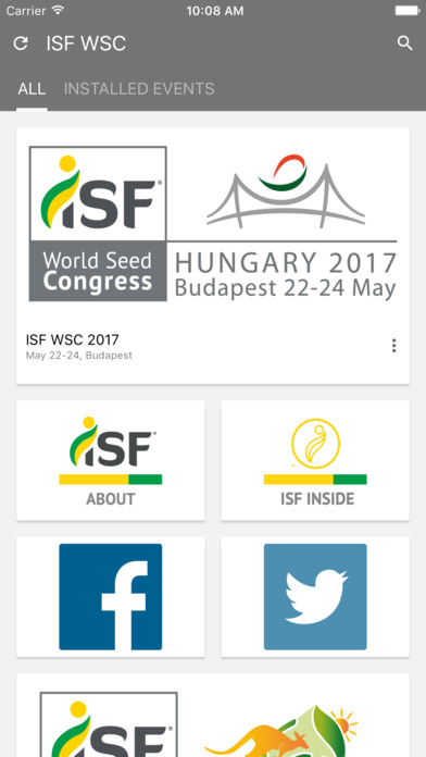 ISF World Seed Congress screenshot 3