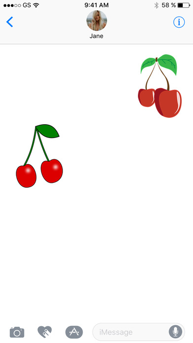 Cherry Sticker Pack! screenshot 2